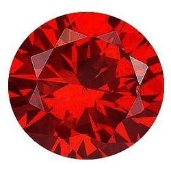 カラーダイヤモンド ルース販売　SI quality　レッドコニャック　diac-rdc　1.3mm 1枚目の画像
