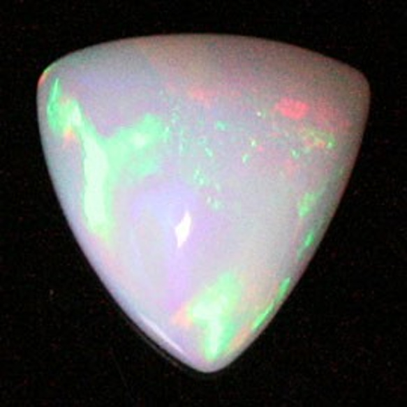 エチオピアオパール（opal）　ルース（トライアングルカボション）　stg-119 4枚目の画像