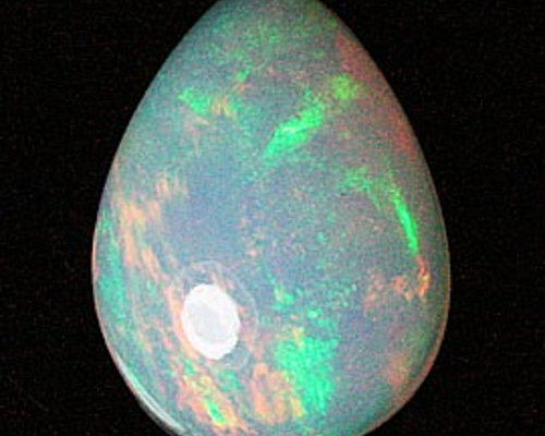 エチオピアオパール（opal） ルース（ペアシェイプカボション） stg