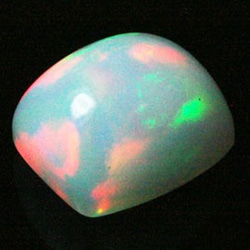 埃塞俄比亞蛋白石（蛋白石）露絲（方形凸圓形）STG-106 第3張的照片