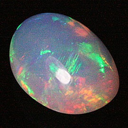 エチオピアオパール（opal）　ルース（オーバルカボション）　stg-107 3枚目の画像