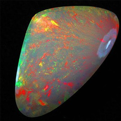 天然石 ルース　エチオピア産　天然クリスタルオパール（opal）　トリリオン　or463 1枚目の画像