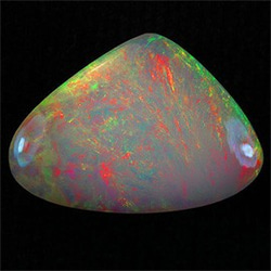 天然石 ルース　エチオピア産　天然クリスタルオパール（opal）　トリリオン　or463 2枚目の画像