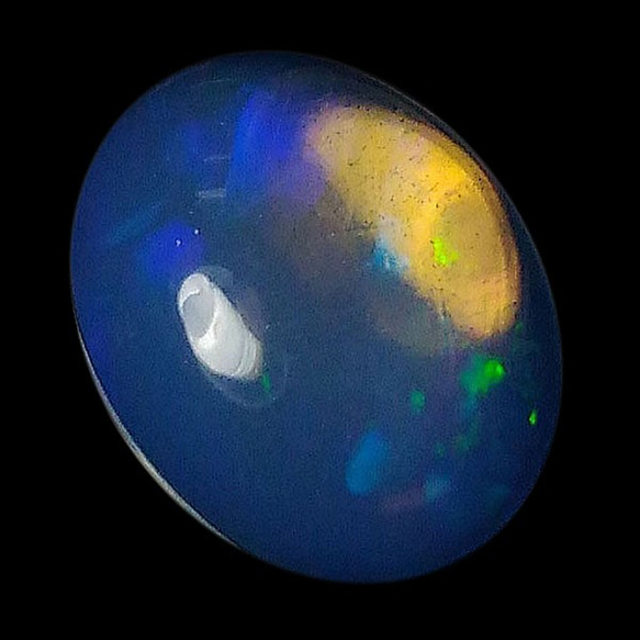 ウォーターオパール（Water opal）　ルース（オーバルカボション）　stg-182 3枚目の画像