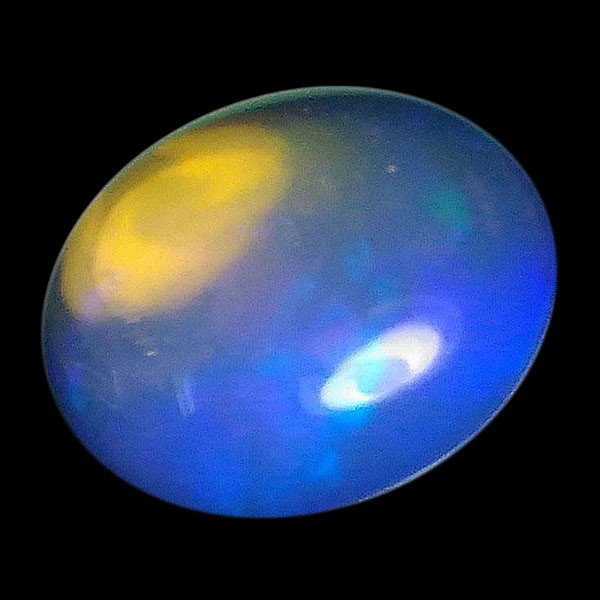 ウォーターオパール（Water opal）　ルース（オーバルカボション）　stg-187