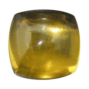 天然石原石1点もの　アンバー(Amber)　ルース（クッションカボション）　gs-sp-1519