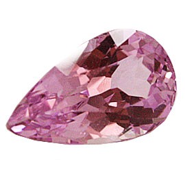 天然石　ルース　クンツァイト（Kunzite）　ペアシェイプカット　stg-ku-09
