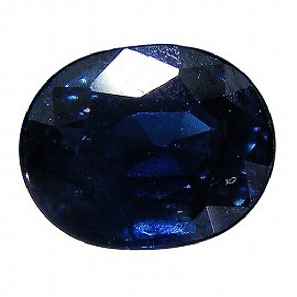 天然石材寬鬆有限公司藍寶石（藍寶石）露絲（橢圓形切割）GS-SP-1567 第1張的照片