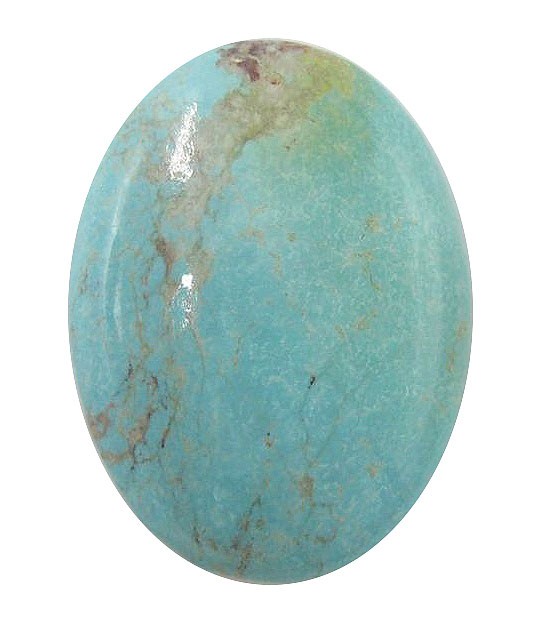 ターコイズ（Turquoise) スタビライズド処理 　ルース（オーバルカボション）　ti-st-61