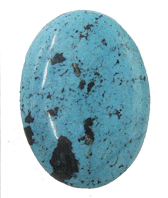 ターコイズ（Turquoise) スタビライズド処理 　ルース（オーバルカボション）　ti-st-53