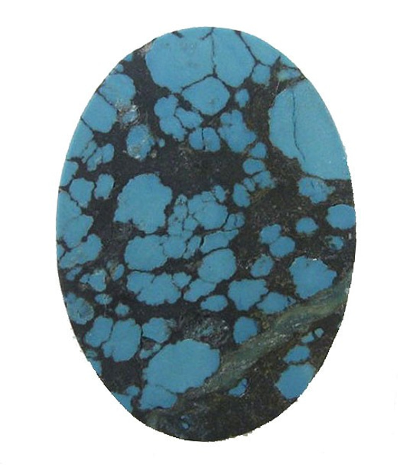 ターコイズ（Turquoise) スタビライズド処理 　ルース（オーバルカボション）　ti-st-56 3枚目の画像