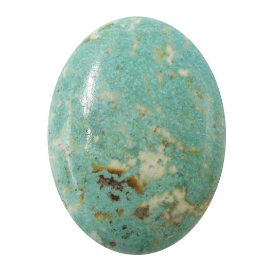 ターコイズ（Turquoise) スタビライズド処理 　ルース（オーバルカボション）　ti-st-12