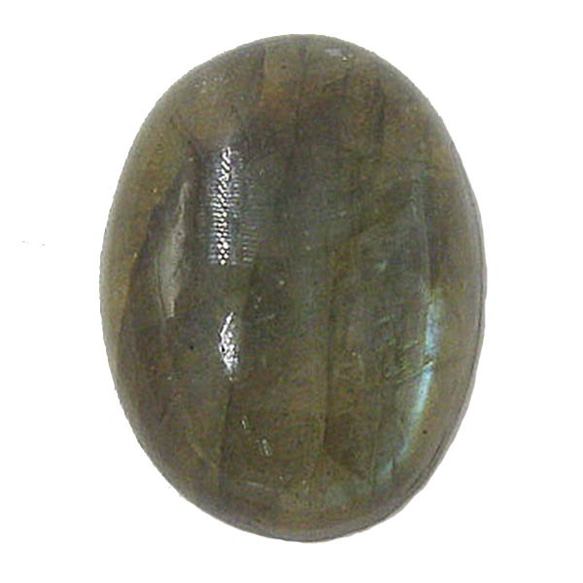 天然石材鬆散裸石拉長（拉長）露絲（橢圓形凸圓形）TI-ST-218 第1張的照片