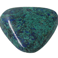 天然石材鬆散裸石藍銅礦（藍銅礦）露絲（Trilj螞蟻凸圓形）TI-ST-389 第2張的照片