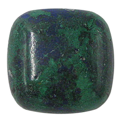 天然石　ルース裸石　アズライト（Azurite）　ルース（クッションカボション）　ti-st-309 1枚目の画像