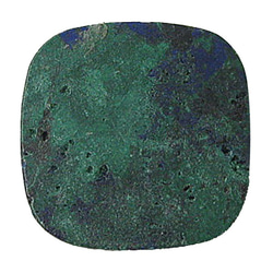 天然石　ルース裸石　アズライト（Azurite）　ルース（クッションカボション）　ti-st-309 3枚目の画像