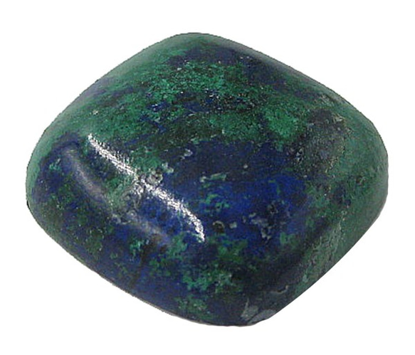 天然石　ルース裸石　アズライト（Azurite）　ルース（クッションカボション）　ti-st-305 2枚目の画像