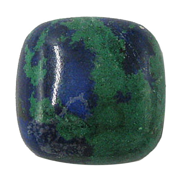 天然石　ルース裸石　アズライト（Azurite）　ルース（クッションカボション）　ti-st-307 1枚目の画像