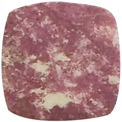 天然石材裸石裸石（Thulite）鬆散（凸圓形）st-st-95 第3張的照片