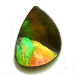 天然石露絲限定項目Ammolite（Ammolite）三重鬆散gs-cs-8028 第1張的照片