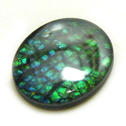 天然石Ruth限定項目Ammolite（Ammolite）三元組鬆散gs-cs-8004 第3張的照片