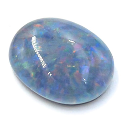 天然石　トリプレットオパール(Triplet opal)　ルース（オーバルカボション）　ti-st-592 2枚目の画像