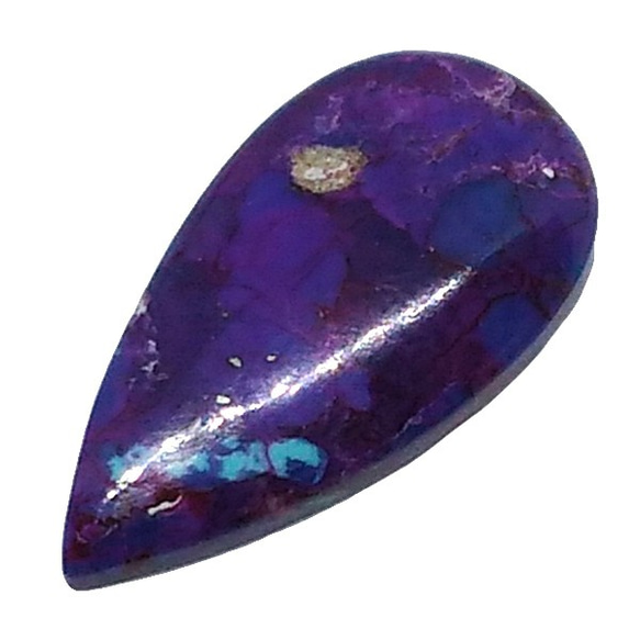 天然石材莫哈維綠松石紫色（莫哈維綠松石）露絲（凸圓形）st-st-162 第2張的照片