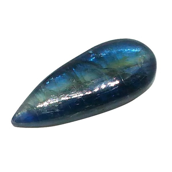 天然石松裸石kaya騎士（藍晶石）松（凸圓形）st-st-124 第2張的照片