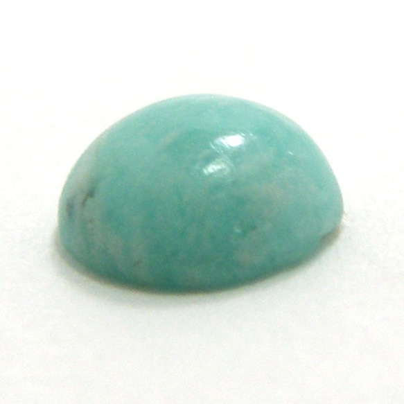 【残りわずか！】天然石 ルース 卸売　ロシアンアマゾナイト amazonite　ラウンドカボション　5-5.5mm 3枚目の画像