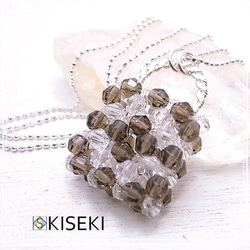 KISEKI 包挂件（水晶和煙熏石英）de-89-ks-19 第4張的照片