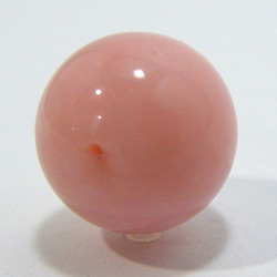 出售天然寶石的一顆珠粉紅蛋白石珠/通孔GS-SP-4679 第1張的照片