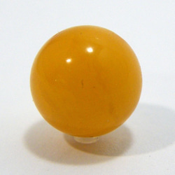 天然石粒賣珠1分蜂蜜琥珀珠/通孔禮品gs-sp-4665 第1張的照片