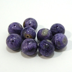 天然石紋銷售珠1 charoite（Charoite）珠/帶通孔gs  -  sp  -  4619 第2張的照片