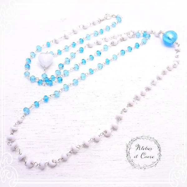 Atelier il Cuore　Silver 925 ネックレス Acqua　de-90-cu-05