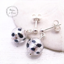 Atelier il Cuore　Silver 925 ピアス Silver Ladybug　de-90-cu-08 3枚目の画像