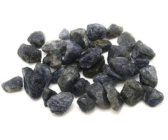 按重量出售的天然石原石Iolite粗石iolite-g 1000g / 1kg 第1張的照片