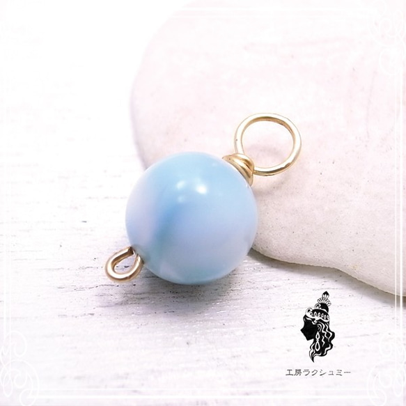 車間Lakshmi puti系列~Larimar 12mm~de-92-kl-09 第1張的照片