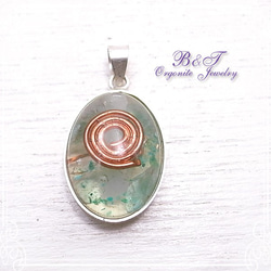 B＆T（Vinny）Orgonite Jewelry·Silver Pendant de-09-oj-69 第2張的照片