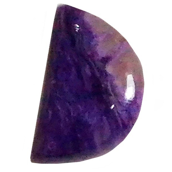 天然石材鬆散裸石charroite（Charoite）凸圓形st  -  st  -  165 第1張的照片