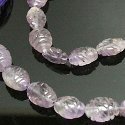 [限量庫存！ ]天然石珠線批發紫水晶內襯/粗糙的珠子零件ali-66 第2張的照片