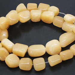 天然石珠線批發Aragonite Tumble Beads timy-138 第1張的照片