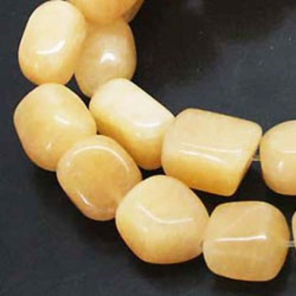 天然石珠線批發Aragonite Tumble Beads timy-138 第2張的照片