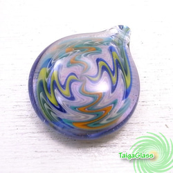 TaigaGlass　ペンダントトップ　de-03-tg1332 1枚目の画像