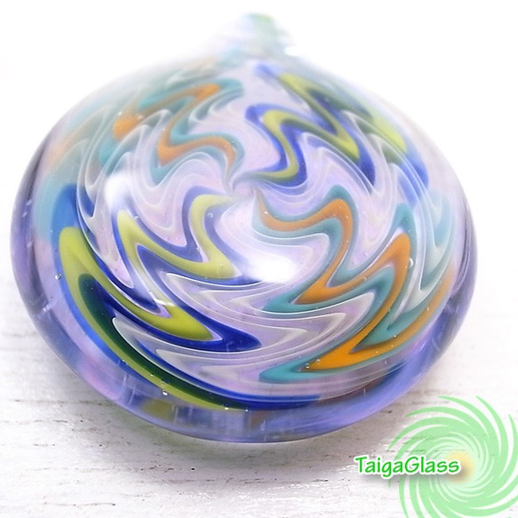 TaigaGlass　ペンダントトップ　de-03-tg1332 2枚目の画像