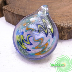 TaigaGlass　ペンダントトップ　de-03-tg1332 4枚目の画像