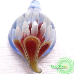 TaigaGlass　ペンダントトップ　de-03-tg1335 2枚目の画像