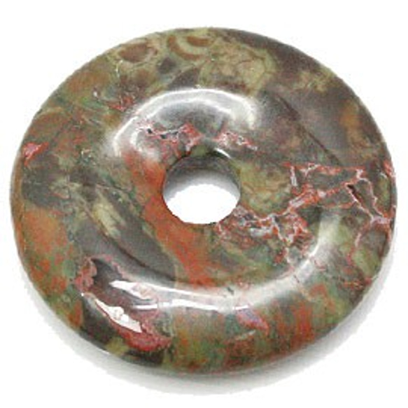 天然石パーツ ピーディスク オーシャンジャスパー ドーナツ型 ti-p
