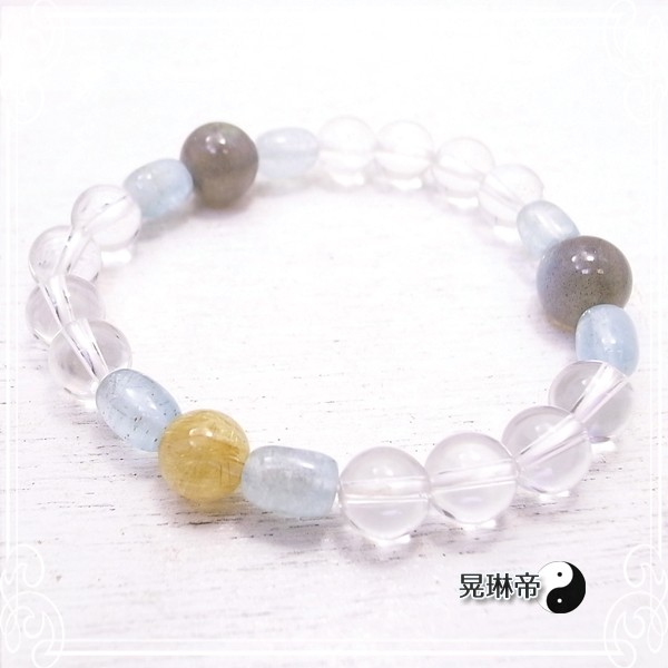 晃琳帝　天然石ブレスレット　de-72-kr-40
