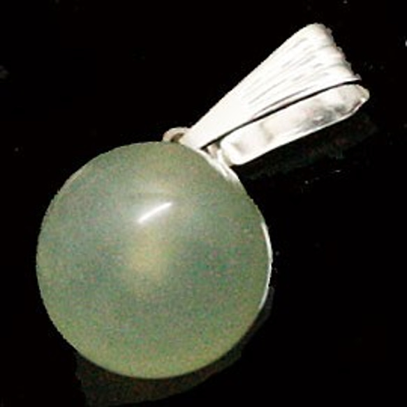 天然石材配件New Jade（New Jade）圓球吊墜配件（5件套）ti-pa-1404 第1張的照片