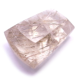 天然石ルース限定品　ルチルクォーツ(Rutile quartz)　ルース（パーツ）　gs-sp-8004 2枚目の画像